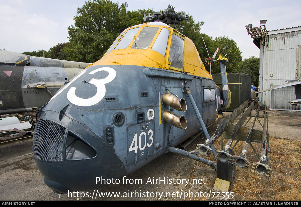 Aircraft Photo of XS887 | Westland WS-58 Wessex HAS.1 | UK - Navy | AirHistory.net #72555