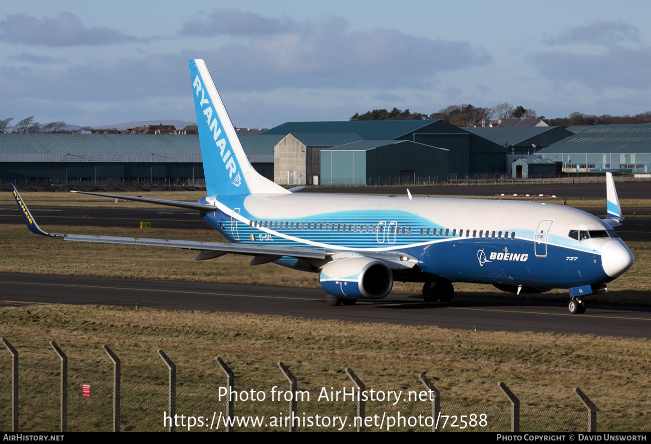 Aircraft Photo of EI-DCL | Boeing 737-8AS | Ryanair | AirHistory.net #72588