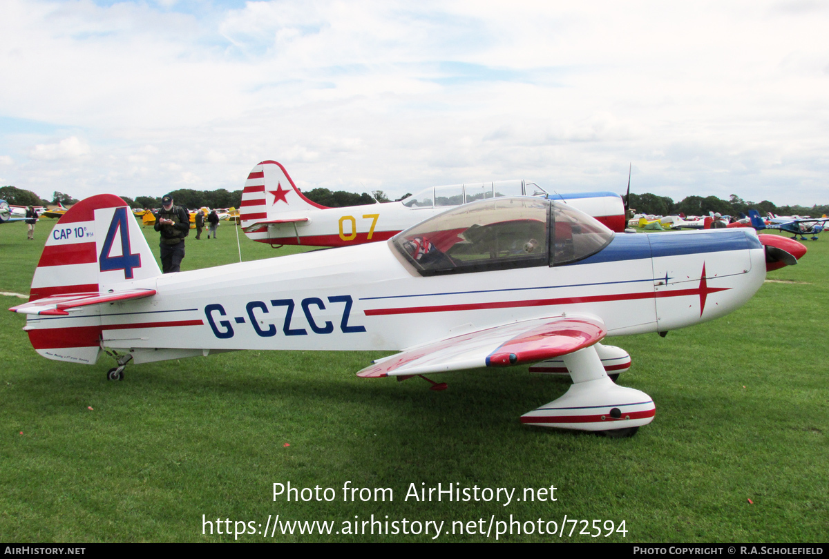 Aircraft Photo of G-CZCZ | Mudry CAP-10B | AirHistory.net #72594