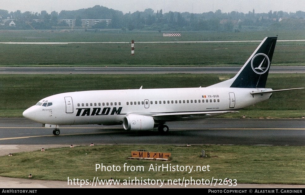 Aircraft Photo of YR-BGB | Boeing 737-38J | TAROM - Transporturile Aeriene Române | AirHistory.net #72633