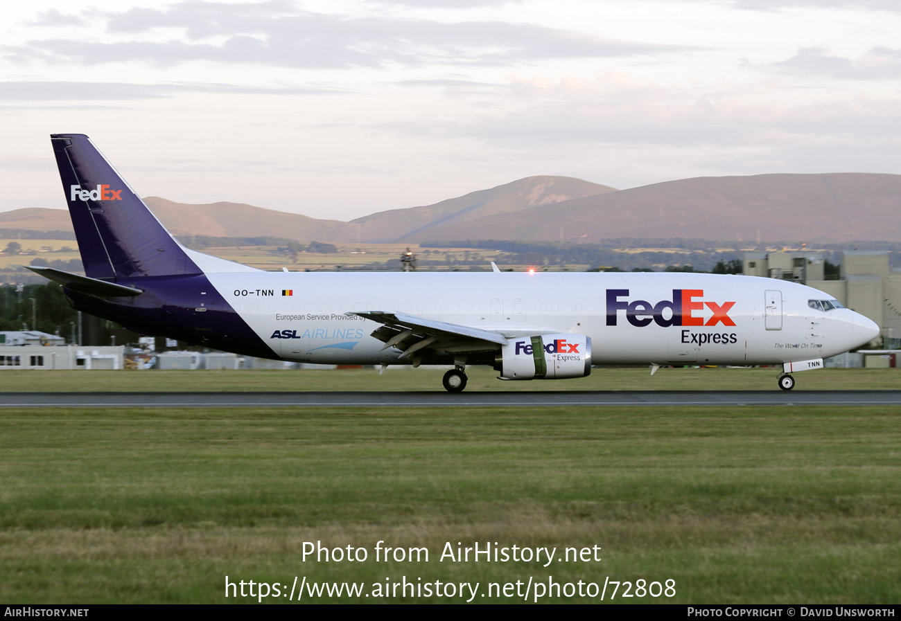 Aircraft Photo of OO-TNN | Boeing 737-45D(SF) | FedEx Express - Federal Express | AirHistory.net #72808