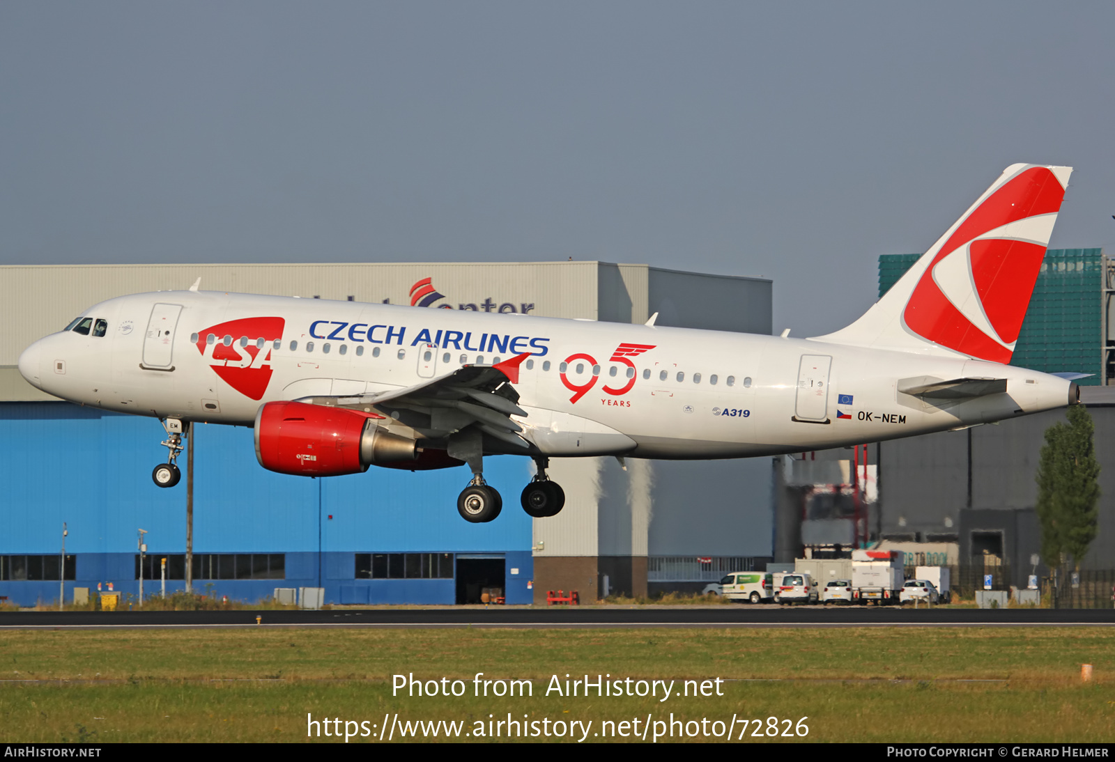 Aircraft Photo of OK-NEM | Airbus A319-112 | ČSA - Czech Airlines | AirHistory.net #72826