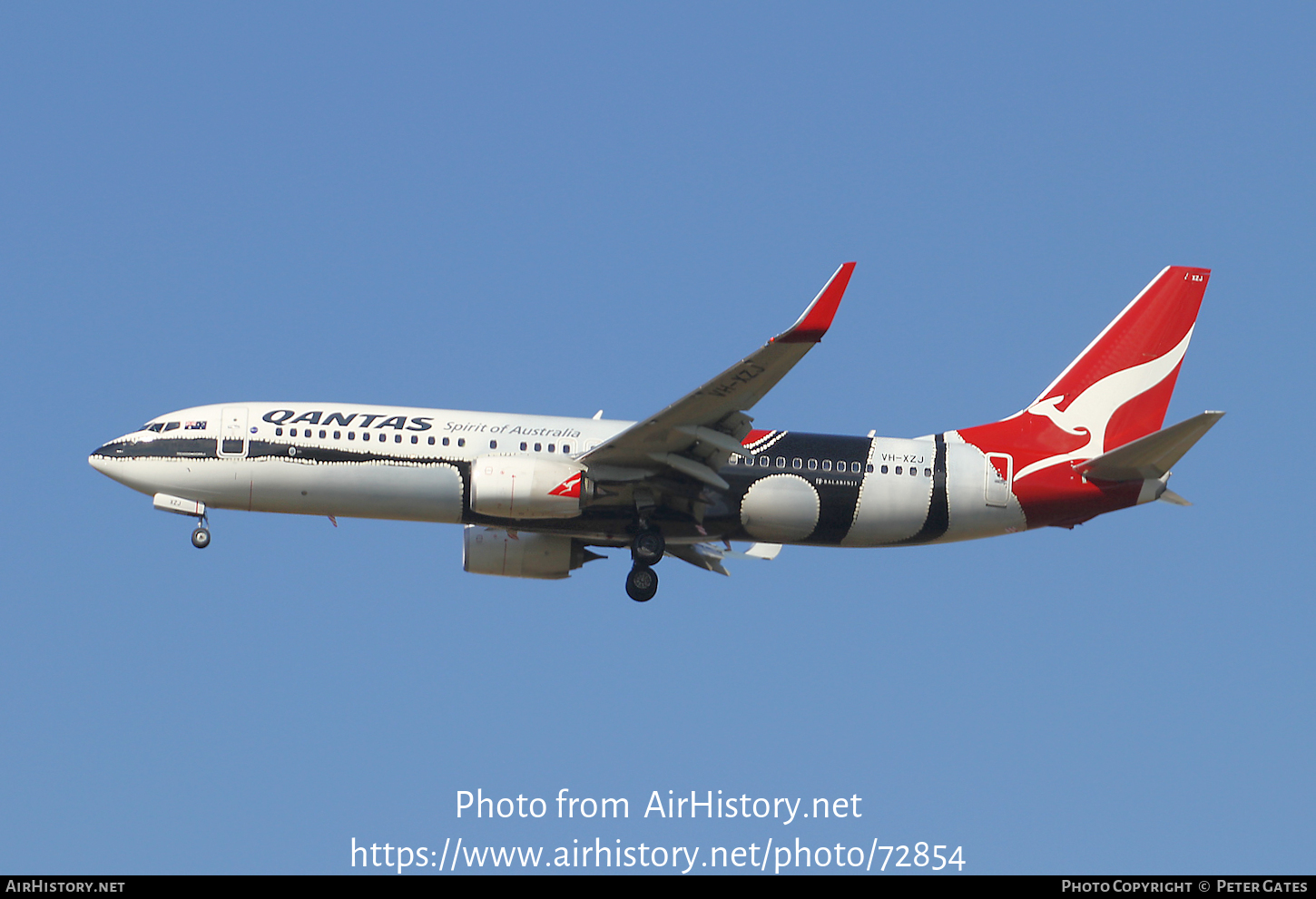 Aircraft Photo of VH-XZJ | Boeing 737-838 | Qantas | AirHistory.net #72854