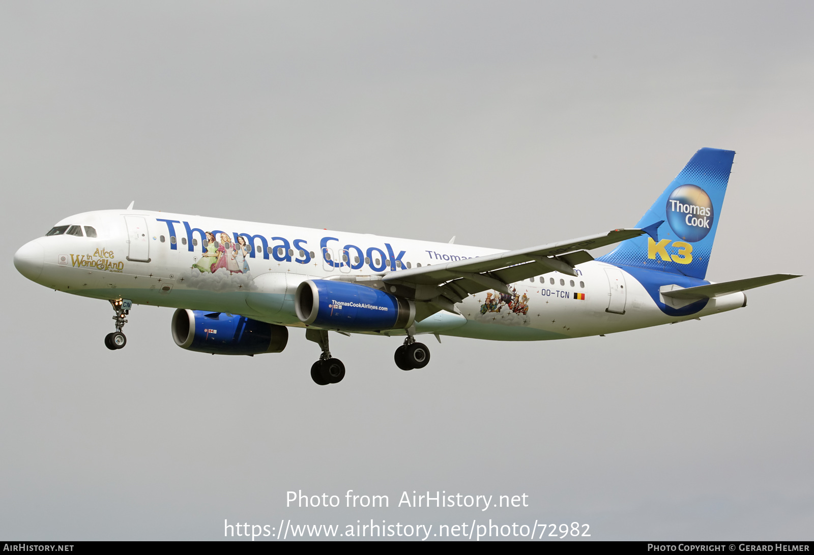 Aircraft Photo of OO-TCN | Airbus A320-232 | Thomas Cook Airlines | AirHistory.net #72982