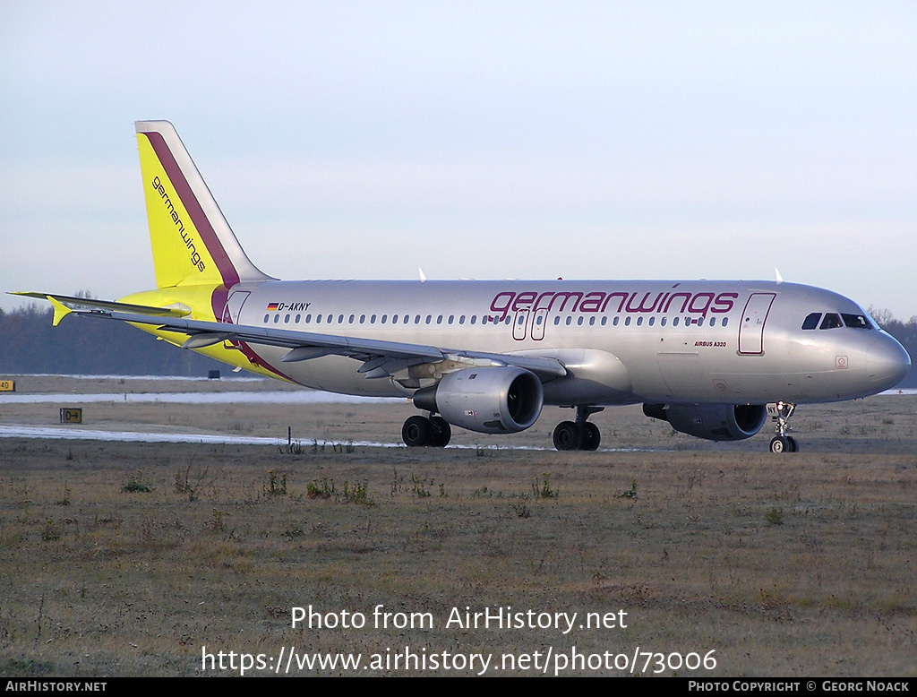 Aircraft Photo of D-AKNY | Airbus A320-212 | Germanwings | AirHistory.net #73006