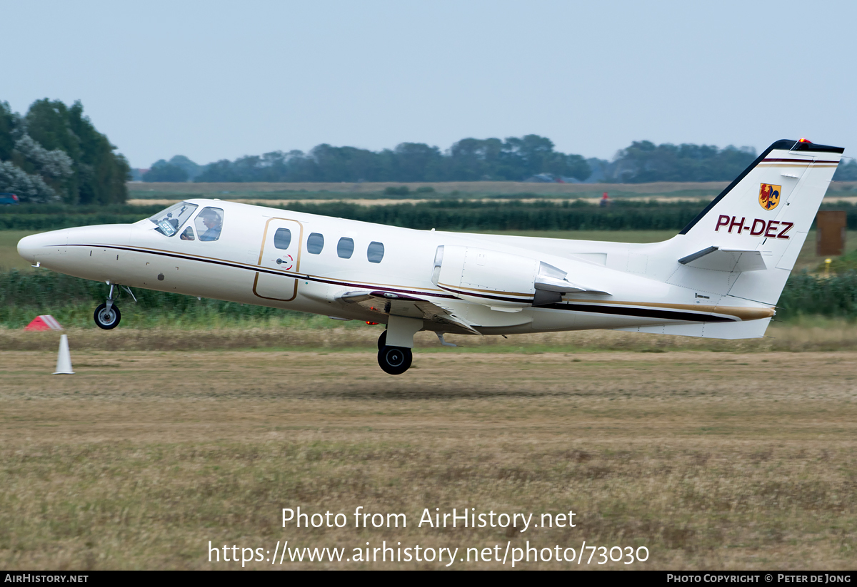 Aircraft Photo of PH-DEZ | Cessna 501 Citation I/SP | AirHistory.net #73030