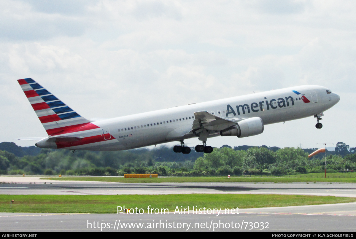 Aircraft Photo of N366AA | Boeing 767-323/ER | American Airlines | AirHistory.net #73032