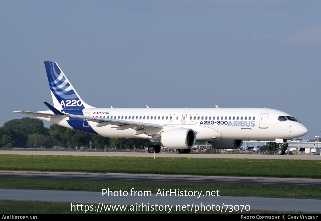 Aircraft Photo of C-FFDO | Airbus A220-371 (BD-500-1A11) | Airbus | AirHistory.net #73070