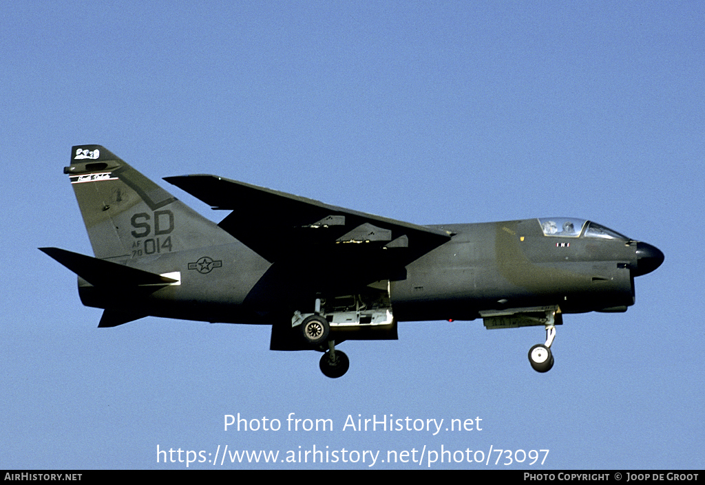 Aircraft Photo of 70-1014 / AF70-014 | LTV A-7D Corsair II | USA - Air Force | AirHistory.net #73097