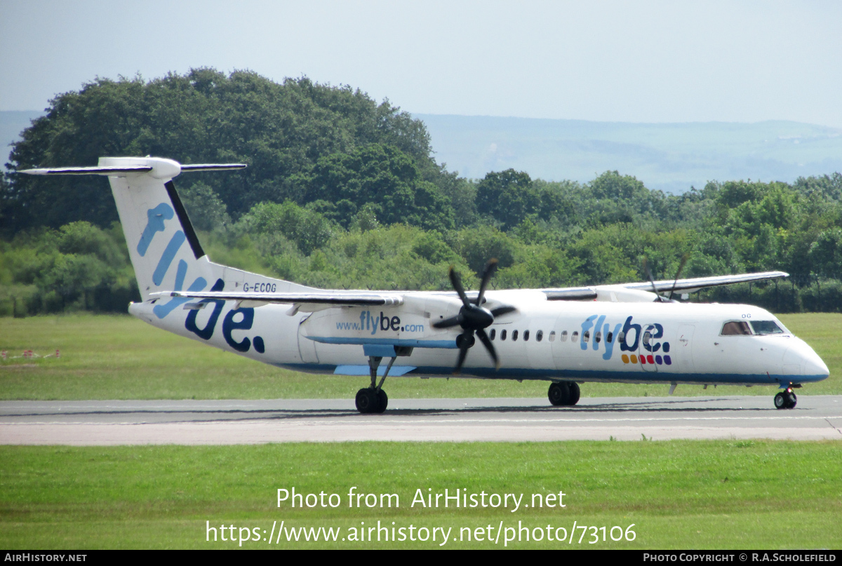 Aircraft Photo of G-ECOG | Bombardier DHC-8-402 Dash 8 | Flybe | AirHistory.net #73106