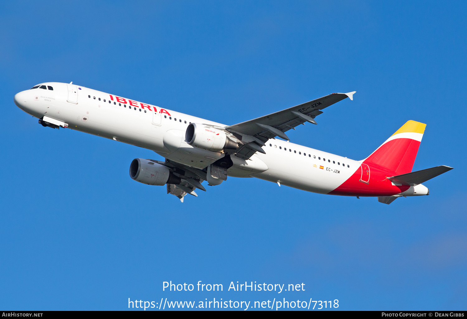 Aircraft Photo of EC-JZM | Airbus A321-212 | Iberia | AirHistory.net #73118