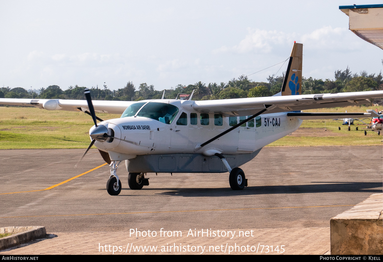 Aircraft Photo of 5Y-CAJ | Cessna 208B Grand Caravan | Mombasa Air Safari | AirHistory.net #73145