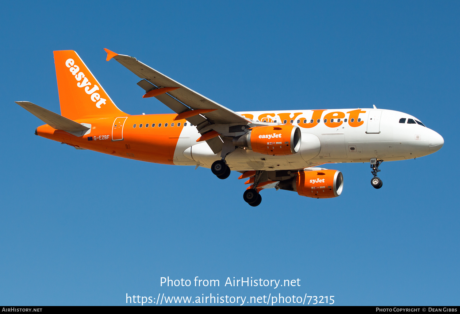 Aircraft Photo of G-EZBF | Airbus A319-111 | EasyJet | AirHistory.net #73215