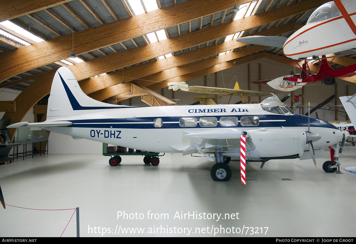 Aircraft Photo of OY-DHZ | De Havilland D.H. 104 Dove 6 | Cimber Air | AirHistory.net #73217