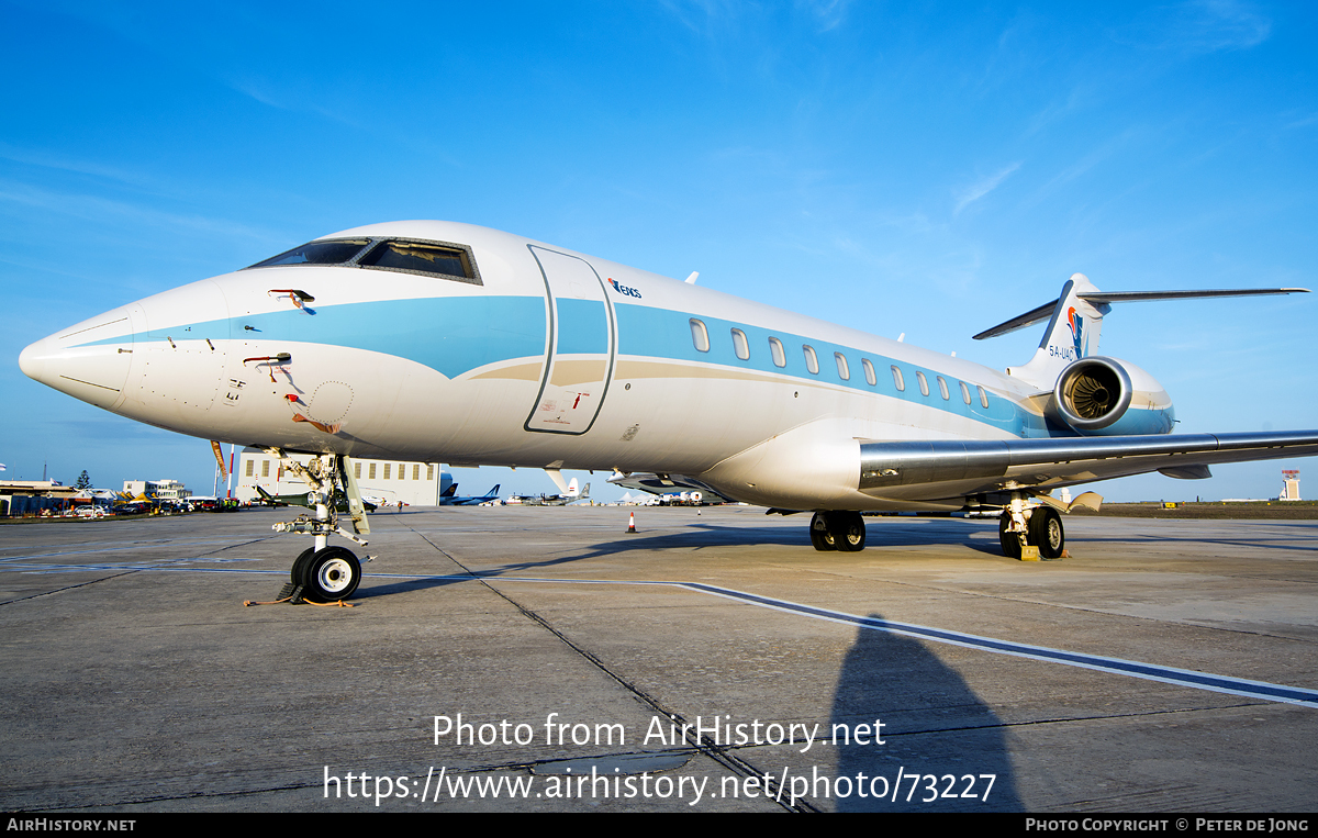 Aircraft Photo of 5A-UAC | Bombardier Global 5000 (BD-700-1A11) | EACS - Executive Authority for Air Cargo and Special Flights | AirHistory.net #73227