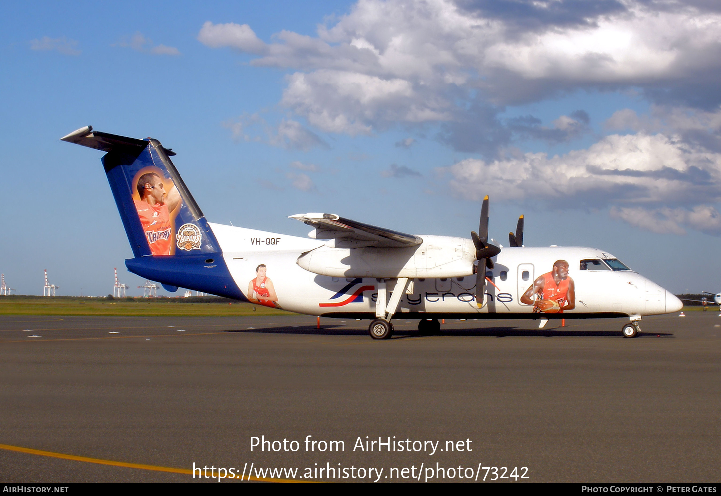 Aircraft Photo of VH-QQF | De Havilland Canada DHC-8-102 Dash 8 | Skytrans Airlines | AirHistory.net #73242