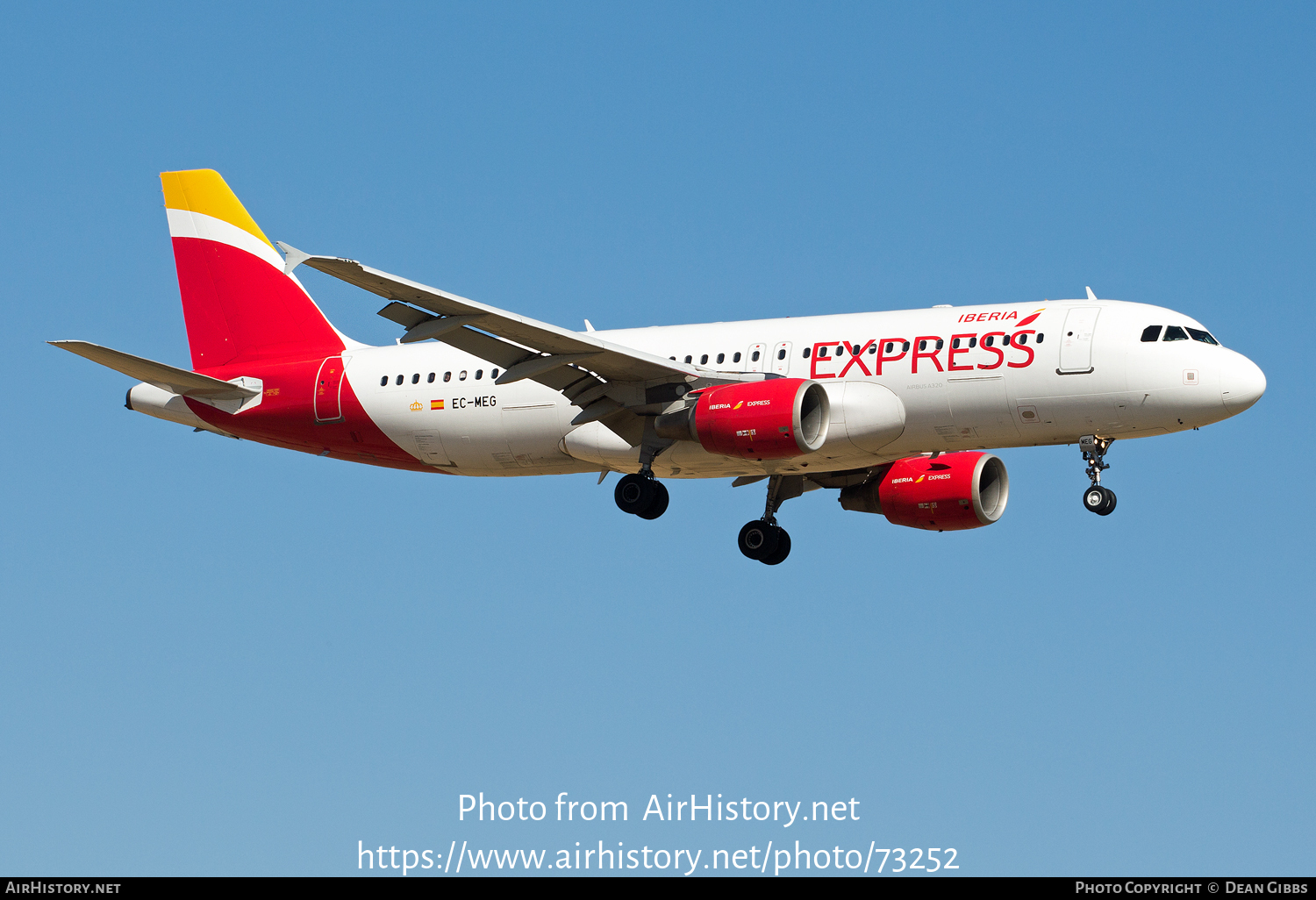 Aircraft Photo of EC-MEG | Airbus A320-214 | Iberia Express | AirHistory.net #73252