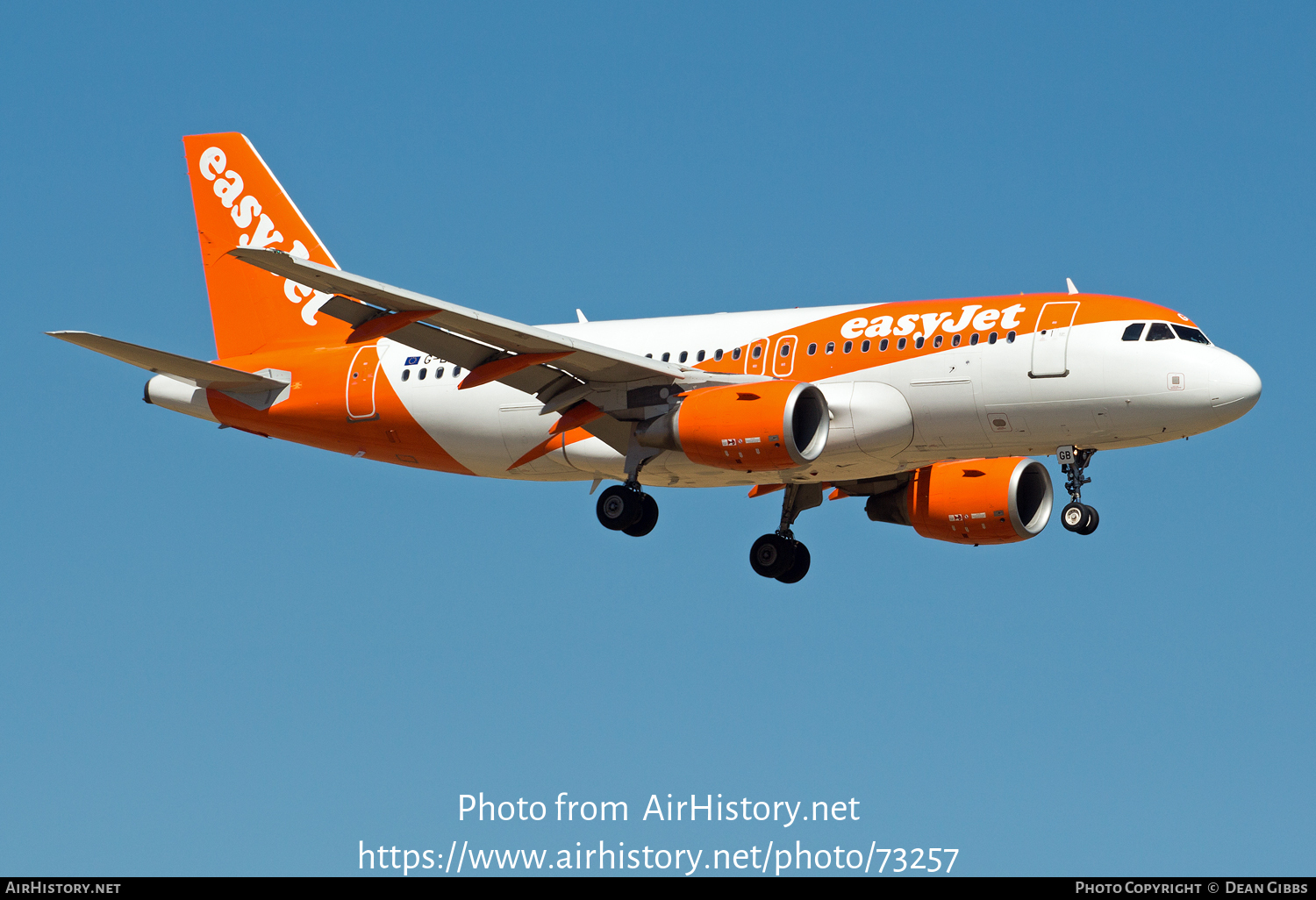 Aircraft Photo of G-EZGB | Airbus A319-111 | EasyJet | AirHistory.net #73257