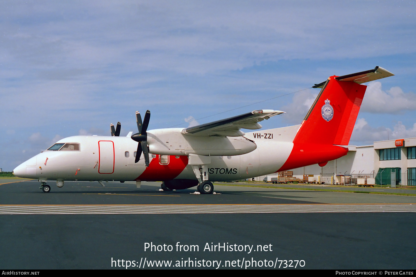 Aircraft Photo of VH-ZZI | Bombardier DHC-8-202Q/MPA | Australian Customs | AirHistory.net #73270