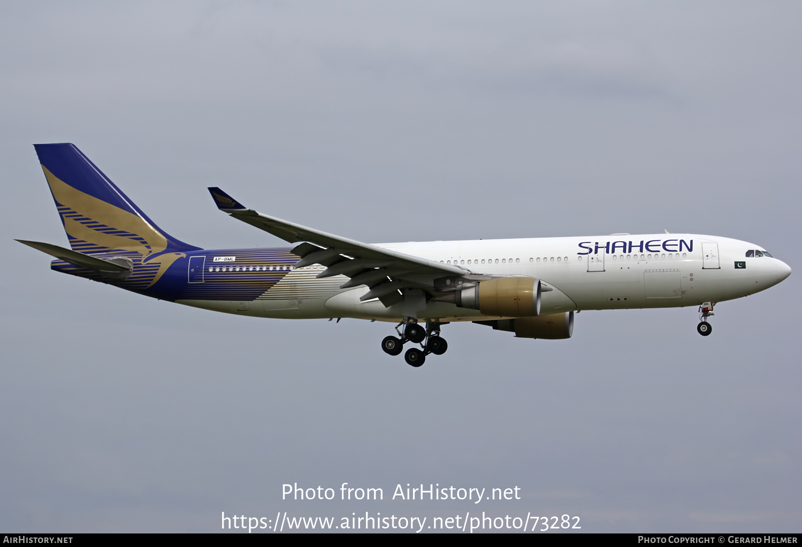 Aircraft Photo of AP-BML | Airbus A330-203 | Shaheen Air International | AirHistory.net #73282