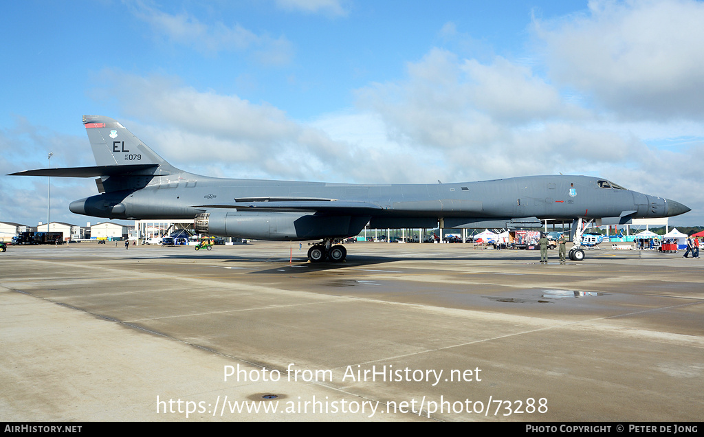 Aircraft Photo of 85-0079 / AF85-079 | Rockwell B-1B Lancer | USA - Air Force | AirHistory.net #73288