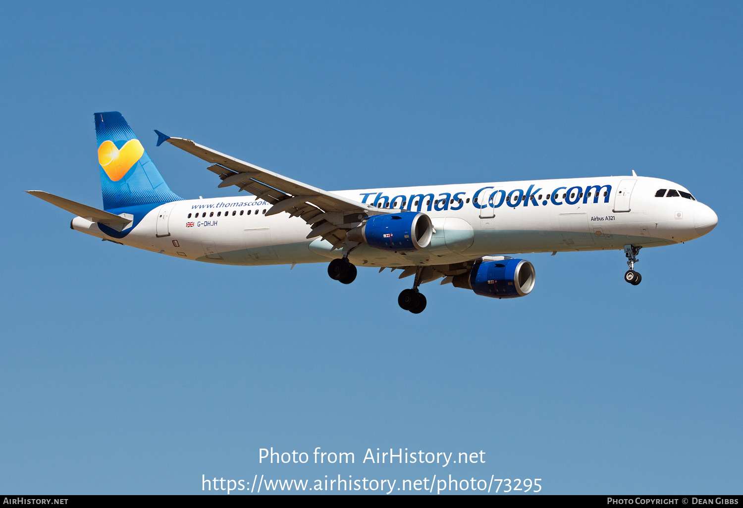 Aircraft Photo of G-DHJH | Airbus A321-211 | Thomas Cook Airlines | AirHistory.net #73295