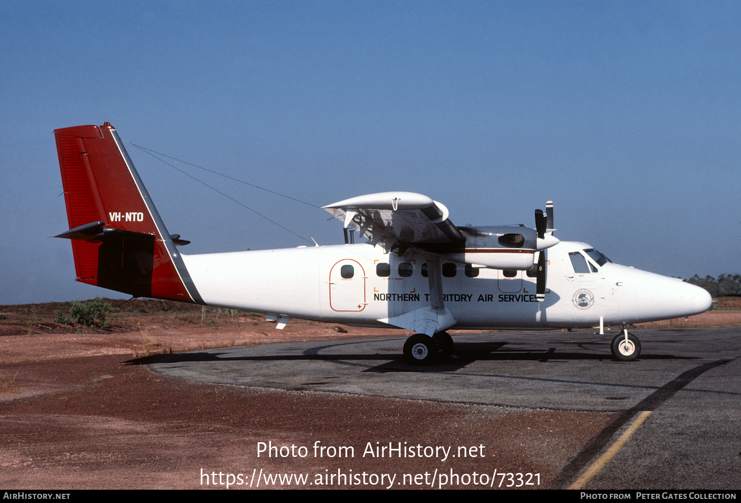 Aircraft Photo of VH-NTO | De Havilland Canada DHC-6-300 Twin Otter | Northern Territory Air Services | AirHistory.net #73321