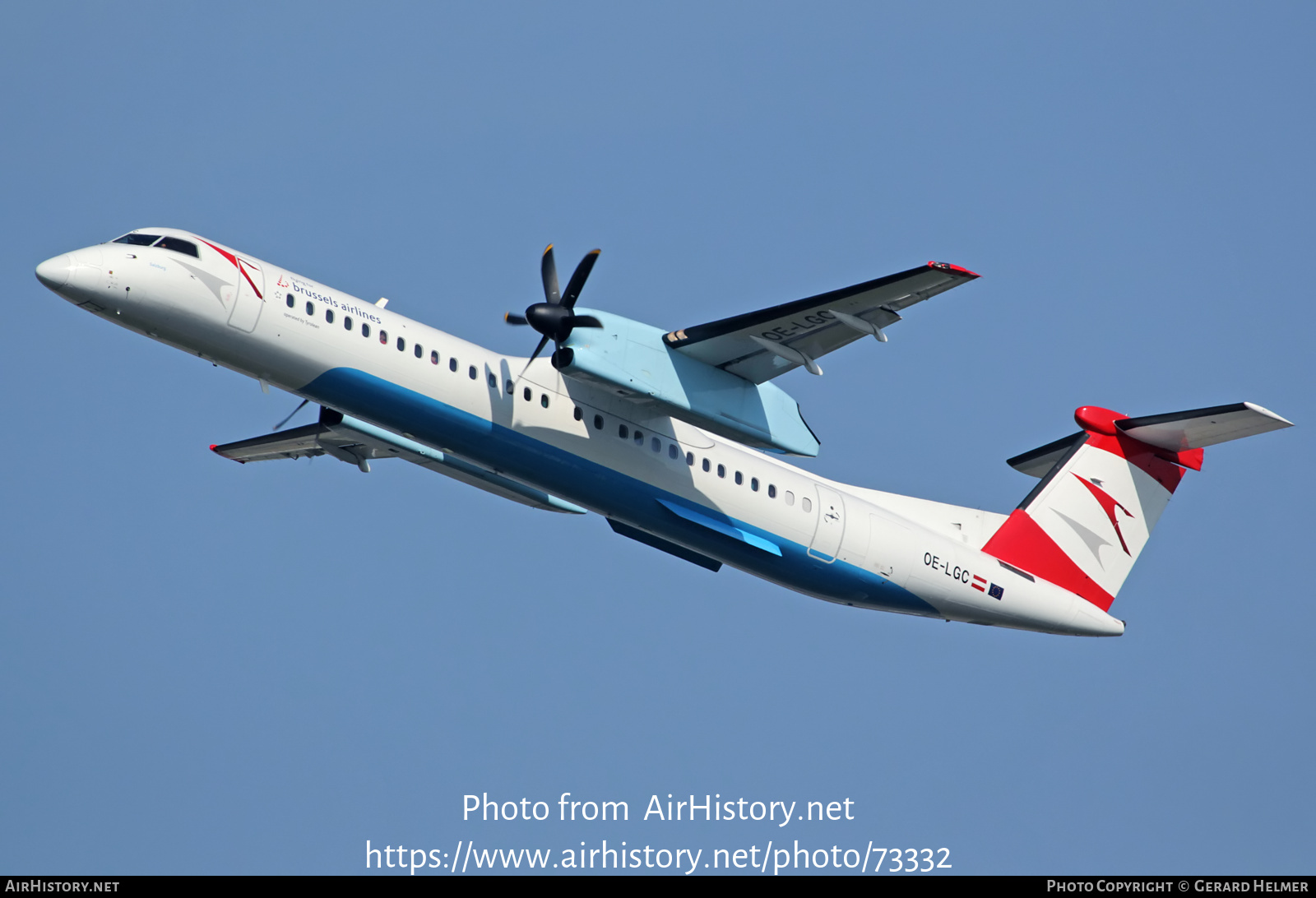 Aircraft Photo of OE-LGC | Bombardier DHC-8-402 Dash 8 | Brussels Airlines | AirHistory.net #73332