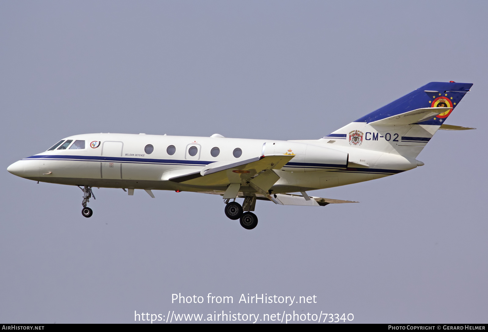 Aircraft Photo of CM-02 | Dassault Falcon 20E-5 | Belgium - Air Force | AirHistory.net #73340