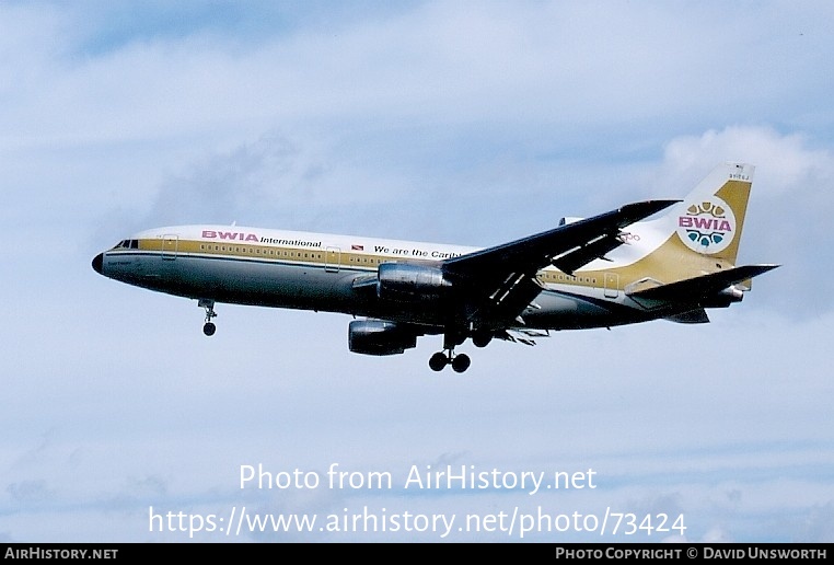 Aircraft Photo of 9Y-TGJ | Lockheed L-1011-385-3 TriStar 500 | BWIA International | AirHistory.net #73424