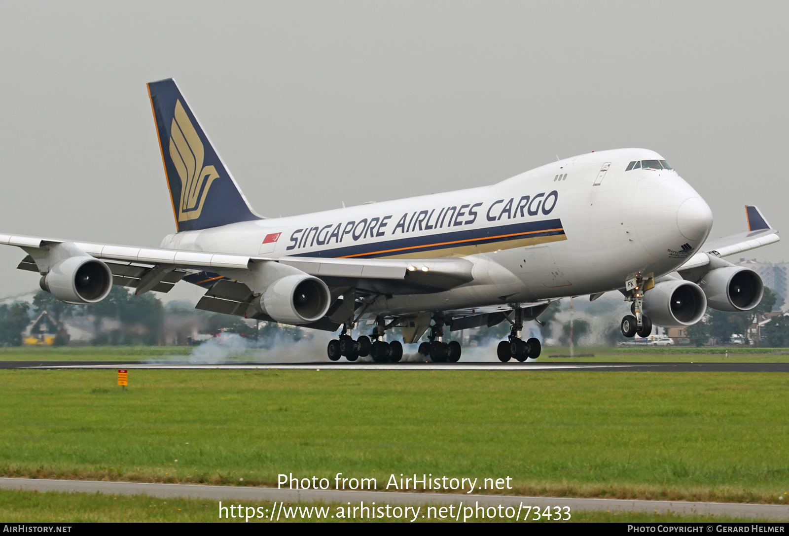 Aircraft Photo of 9V-SFK | Boeing 747-412F/SCD | Singapore Airlines Cargo | AirHistory.net #73433