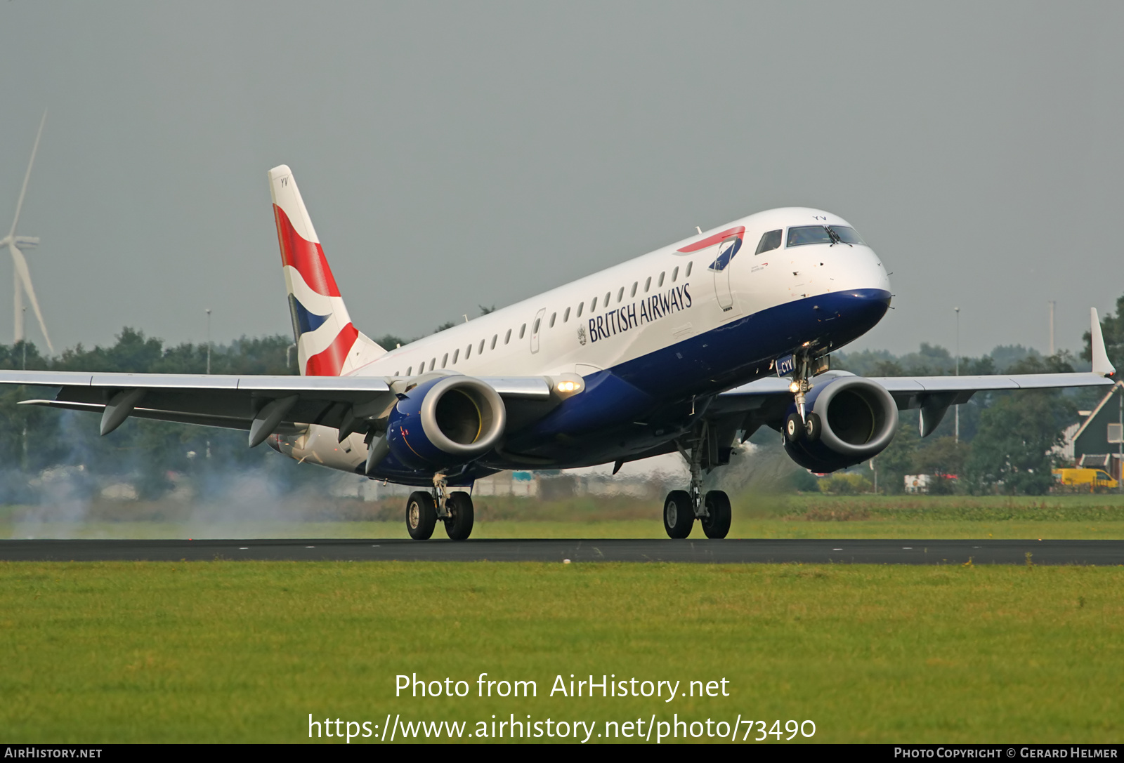 Aircraft Photo of G-LCYV | Embraer 190SR (ERJ-190-100SR) | British Airways | AirHistory.net #73490