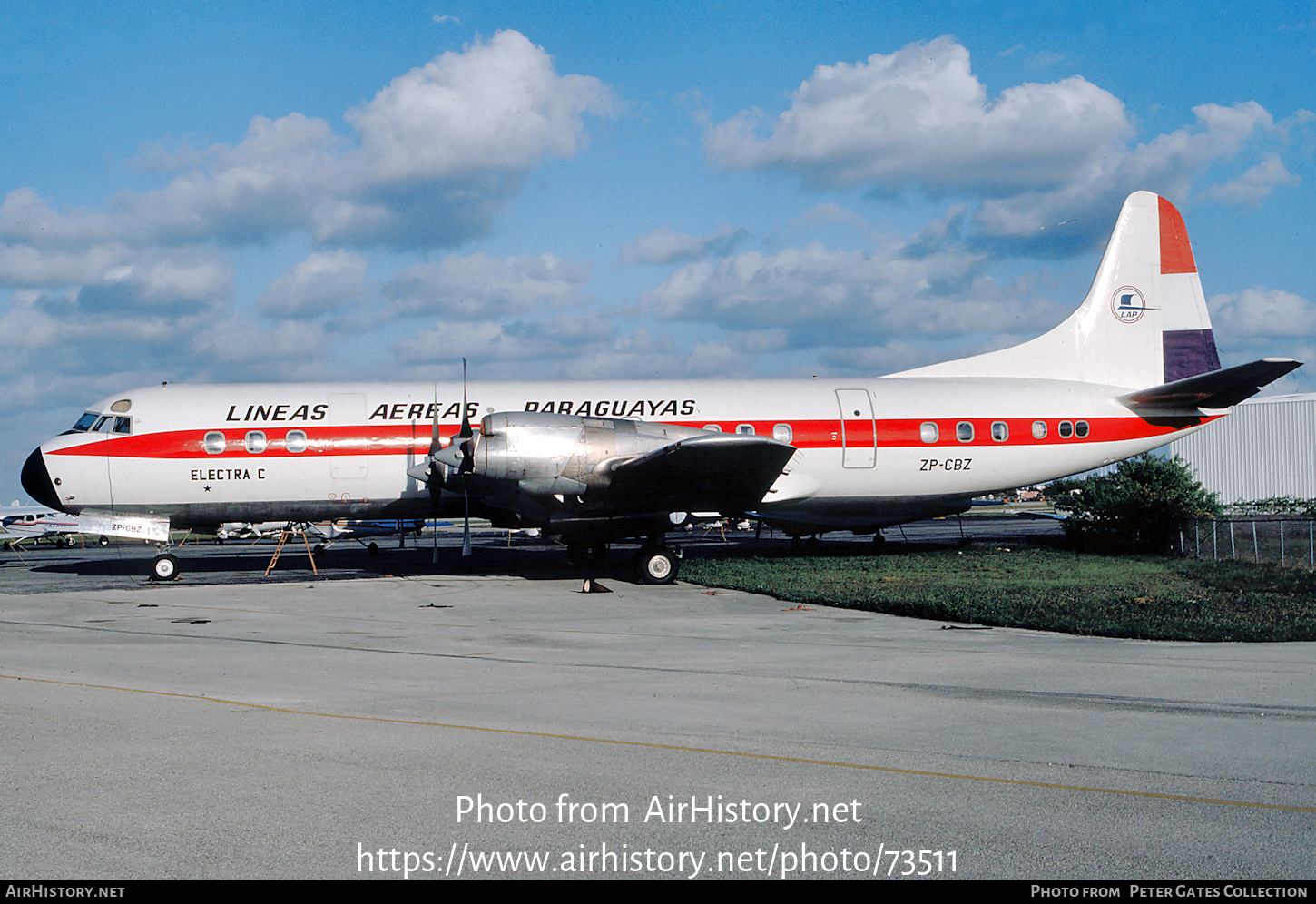 Aircraft Photo of ZP-CBZ | Lockheed L-188C Electra | Líneas Aéreas Paraguayas - LAP | AirHistory.net #73511