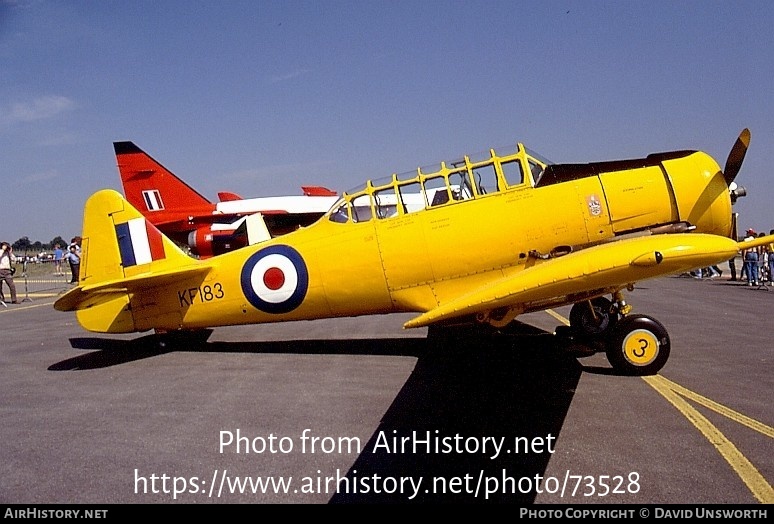 Aircraft Photo of KF183 | North American AT-16 Harvard IIB | UK - Air Force | AirHistory.net #73528