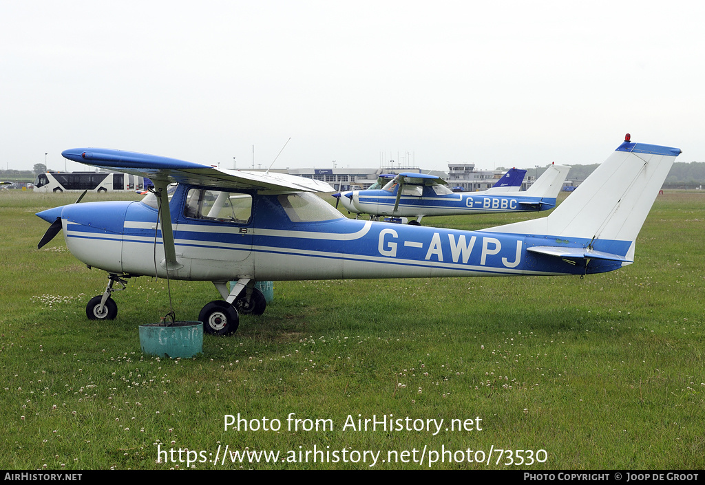 Aircraft Photo of G-AWPJ | Reims F150H | AirHistory.net #73530