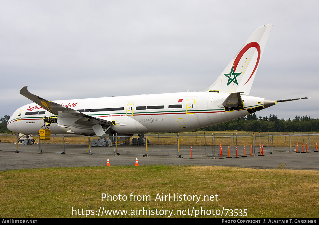 Aircraft Photo of Boeing 787-8 Dreamliner | Royal Air Maroc - RAM | AirHistory.net #73535