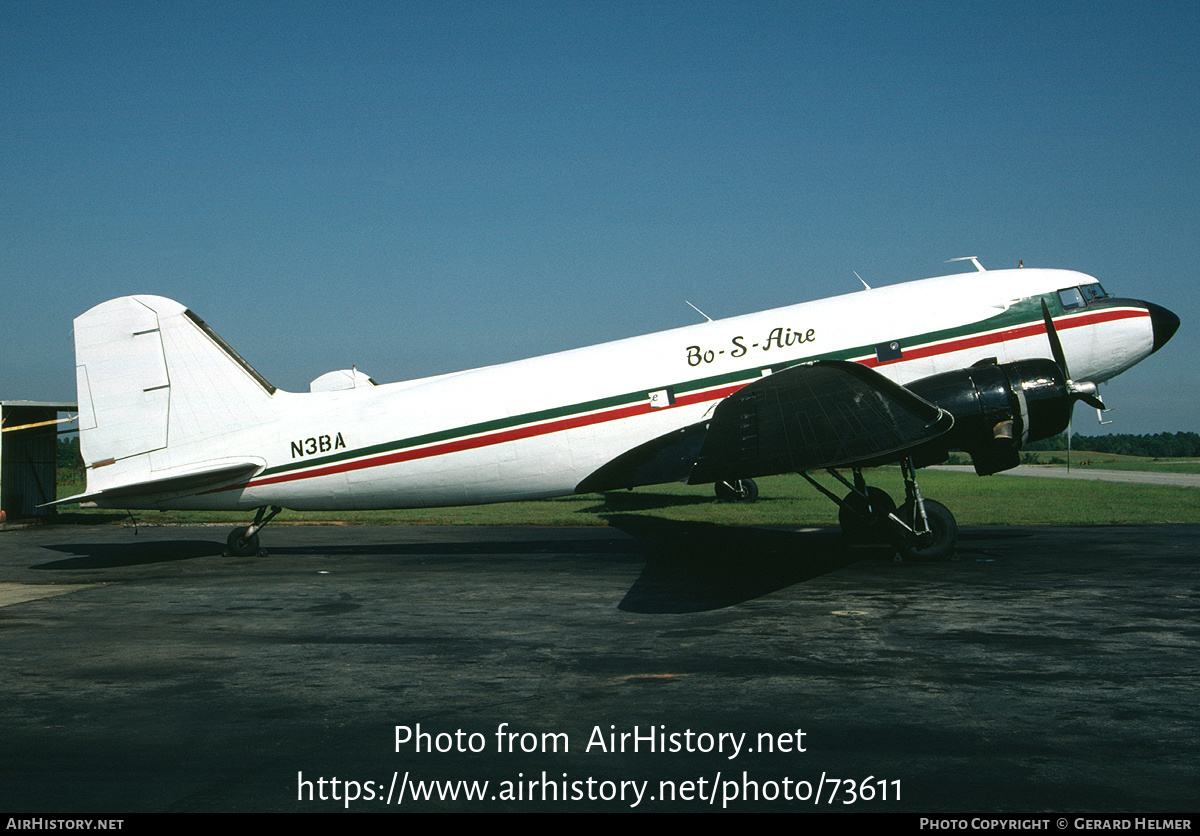 Aircraft Photo of N3BA | Douglas C-47A Skytrain | Bo-S-Aire | AirHistory.net #73611