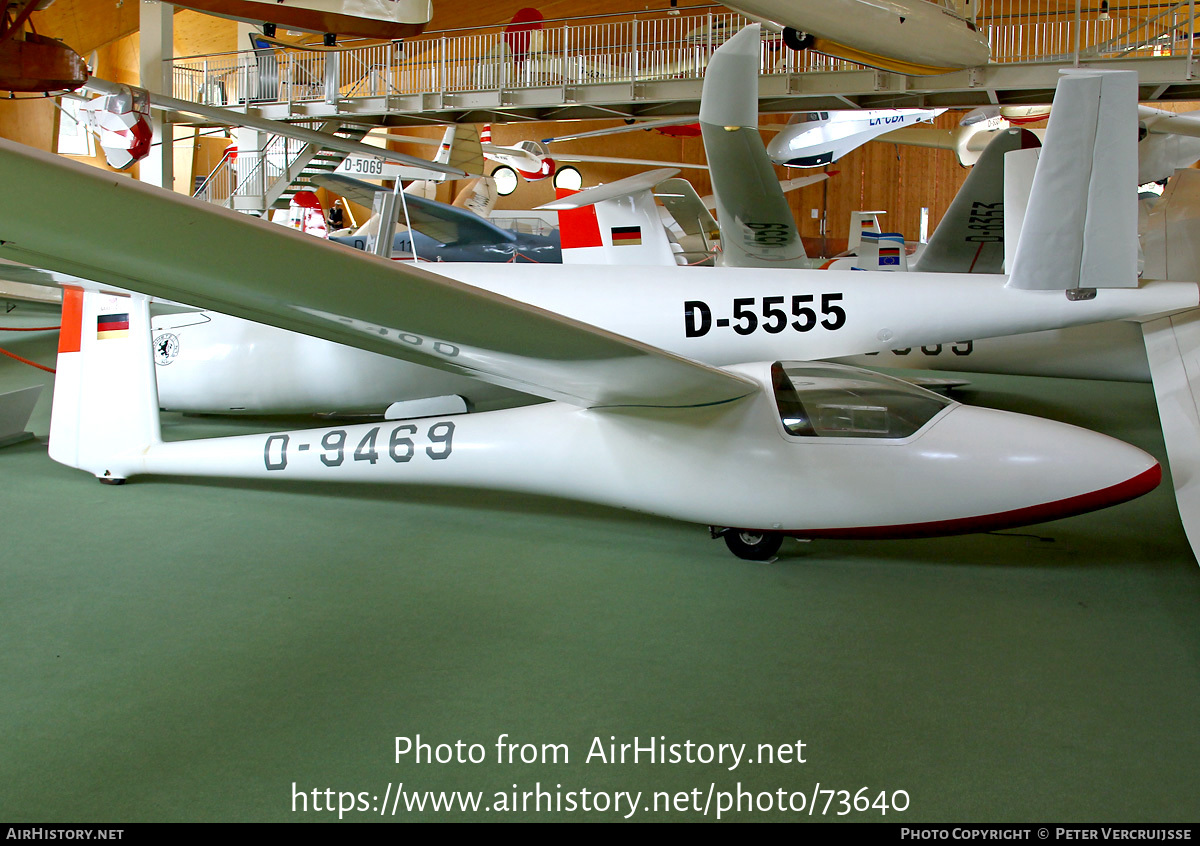 Aircraft Photo of D-9469 | Glasflügel H-205 Club Libelle | AirHistory.net #73640