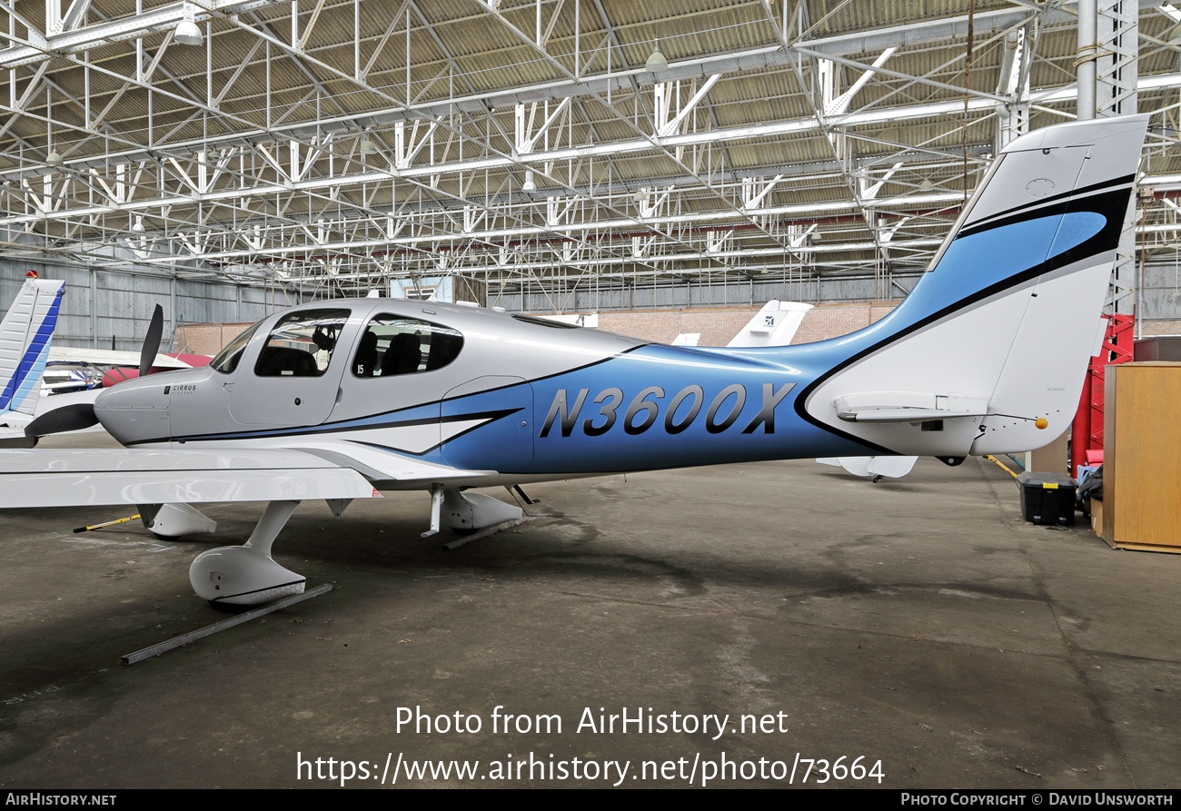 Aircraft Photo of N3600X | Cirrus SR-22T G5 | AirHistory.net #73664