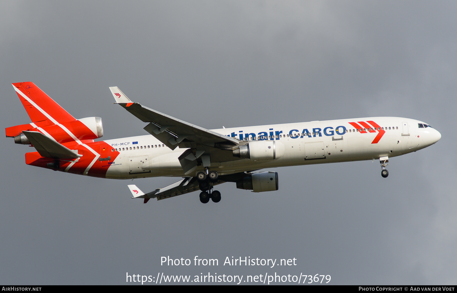 Aircraft Photo of PH-MCP | McDonnell Douglas MD-11CF | Martinair Cargo | AirHistory.net #73679