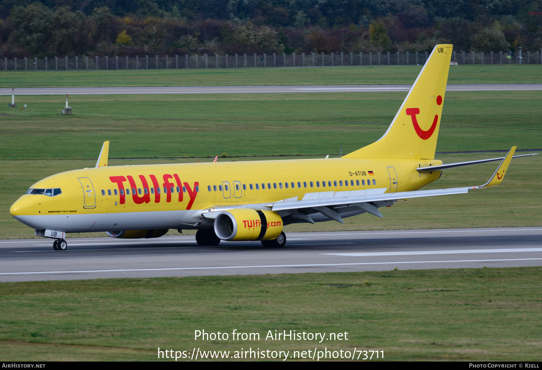 Aircraft Photo of D-ATUB | Boeing 737-8K5 | TUIfly | AirHistory.net #73711