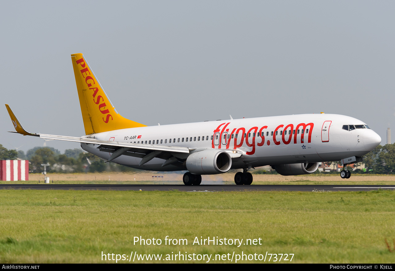 Aircraft Photo of TC-AAR | Boeing 737-86N | Pegasus Airlines | AirHistory.net #73727