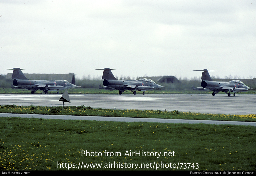 Aircraft Photo of D-5702 | Lockheed TF-104G Starfighter | Netherlands - Air Force | AirHistory.net #73743