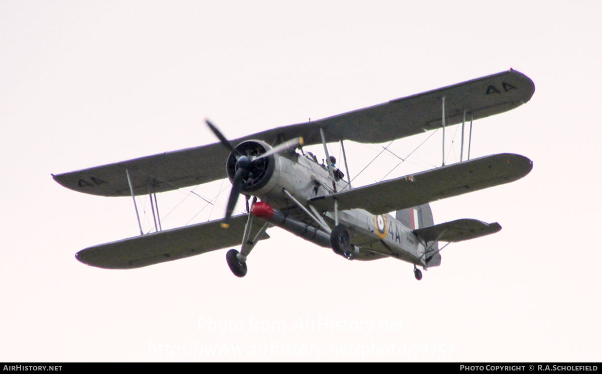 Aircraft Photo of W5856 | Fairey Swordfish Mk1 | UK - Navy | AirHistory.net #73757