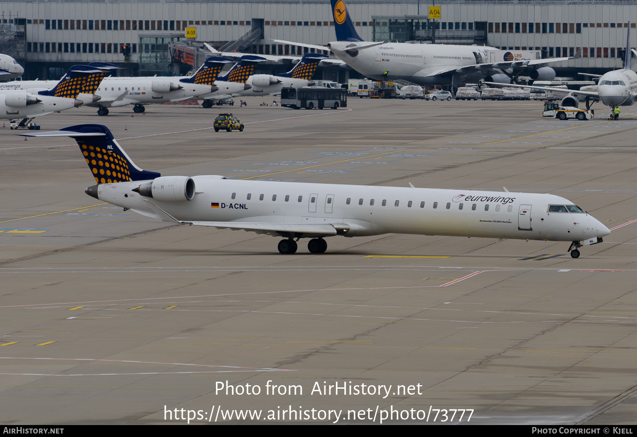 Aircraft Photo of D-ACNL | Bombardier CRJ-900LR (CL-600-2D24) | Eurowings | AirHistory.net #73777