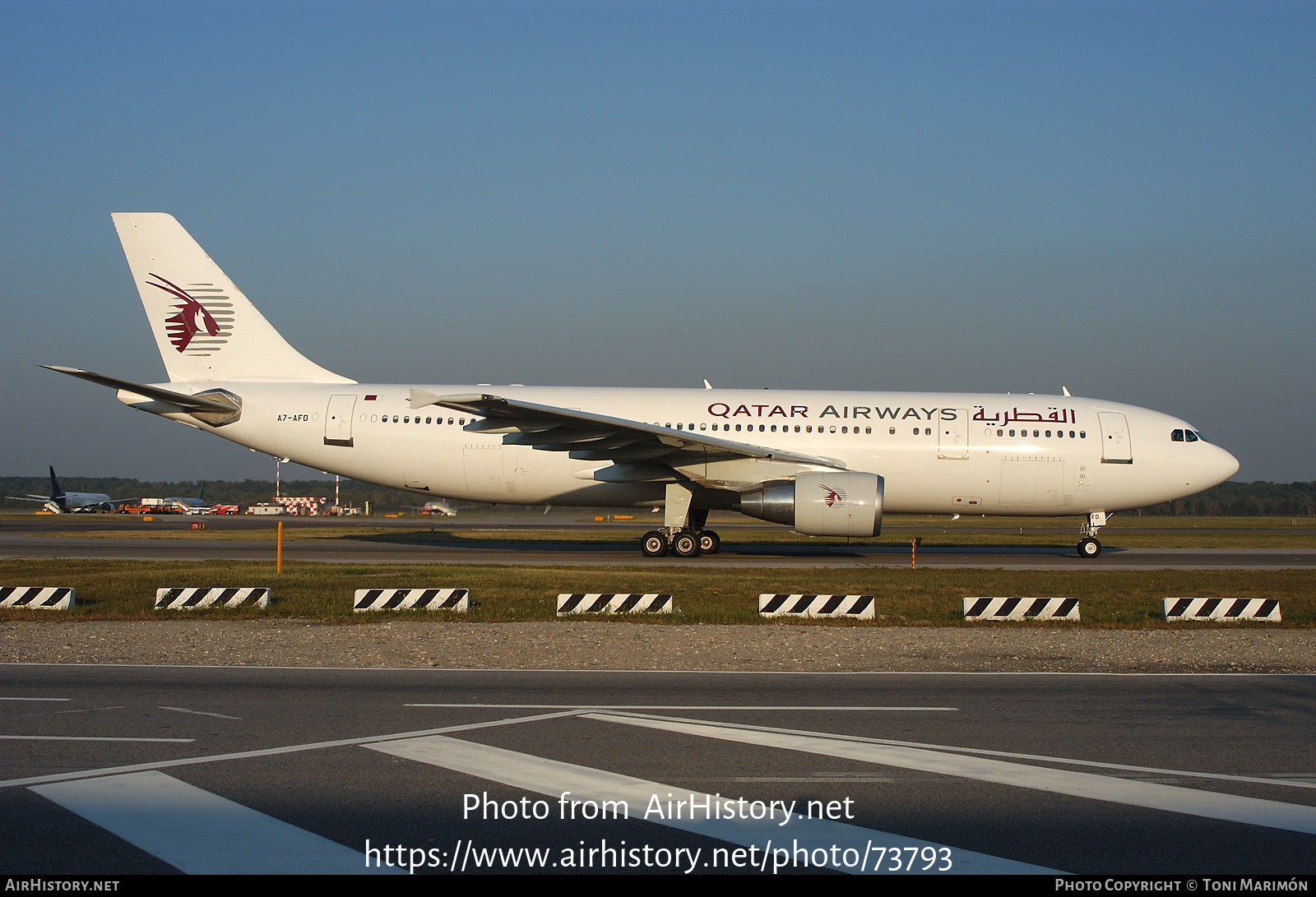 Aircraft Photo of A7-AFD | Airbus A300B4-622R | Qatar Airways | AirHistory.net #73793