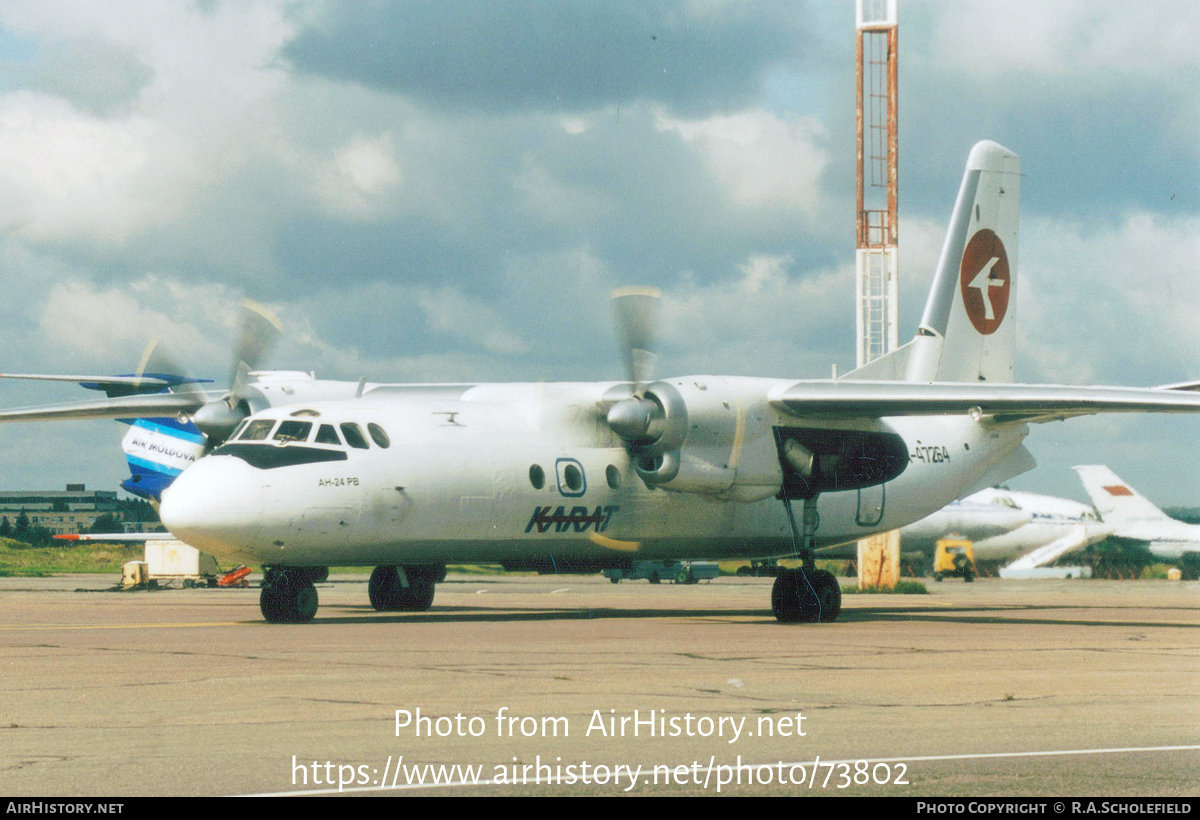 Aircraft Photo of RA-47264 | Antonov An-24RV | Karat Aviakompania | AirHistory.net #73802