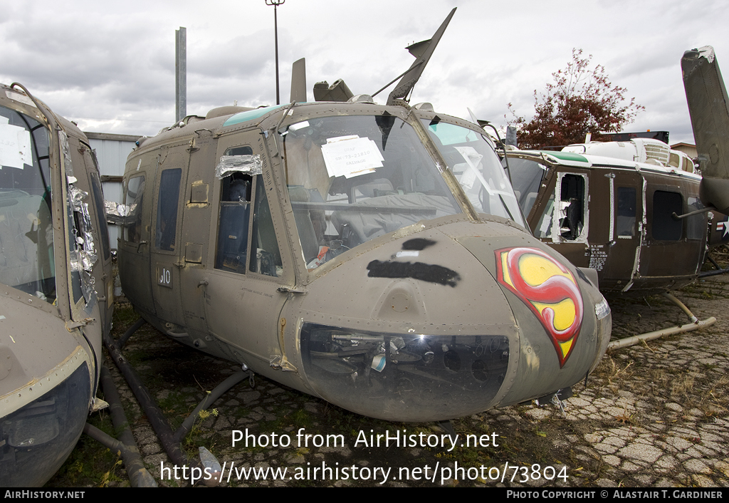 Aircraft Photo of 73-21810 | Bell UH-1H Iroquois | USA - Army | AirHistory.net #73804