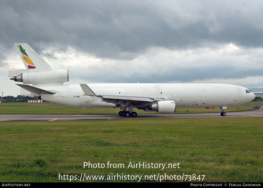 Aircraft Photo of ET-AML | McDonnell Douglas MD-11/F | Ethiopian Airlines Cargo | AirHistory.net #73847