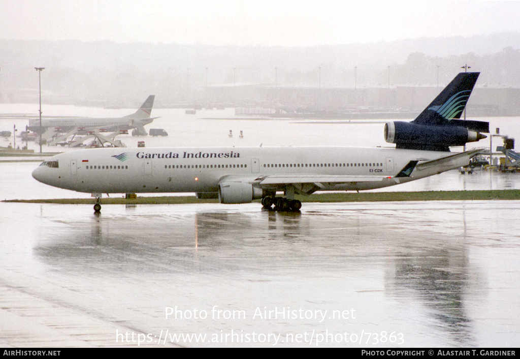 Aircraft Photo of EI-CDK | McDonnell Douglas MD-11 | Garuda Indonesia | AirHistory.net #73863